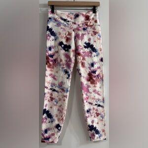 Old Navy Active Multicolor Tie-Dye Leggings women’s large petite LP